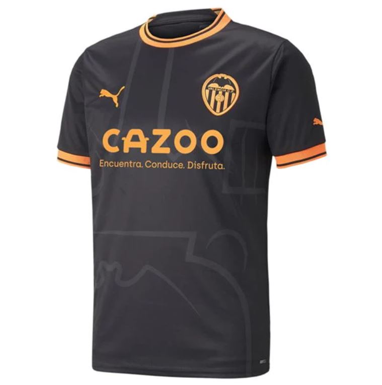 Maillot Valencia Extérieur 2022/23 - Cliquez sur l'image pour la fermer