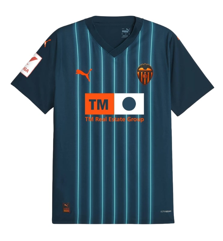 Maillot Valencia Extérieur 2023/24 - Cliquez sur l'image pour la fermer