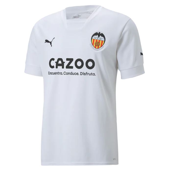 Maillot Valencia Domicile 2022/23 - Cliquez sur l'image pour la fermer