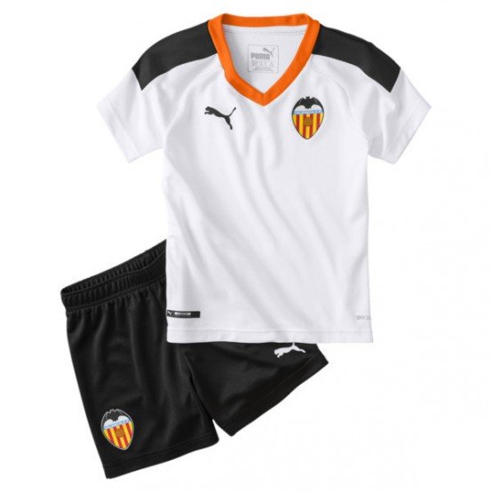 Valencia Domicile 2019/20 Junior Kit - Cliquez sur l'image pour la fermer