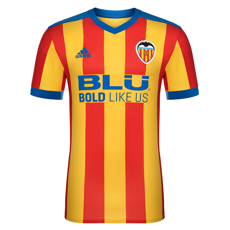 Maillot Valencia Extérieur 2017/18 - Cliquez sur l'image pour la fermer