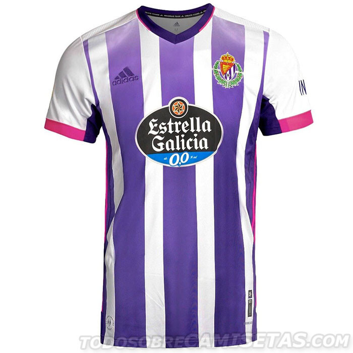 Maillot Real Valladolid Domicile 2020/21 - Cliquez sur l'image pour la fermer