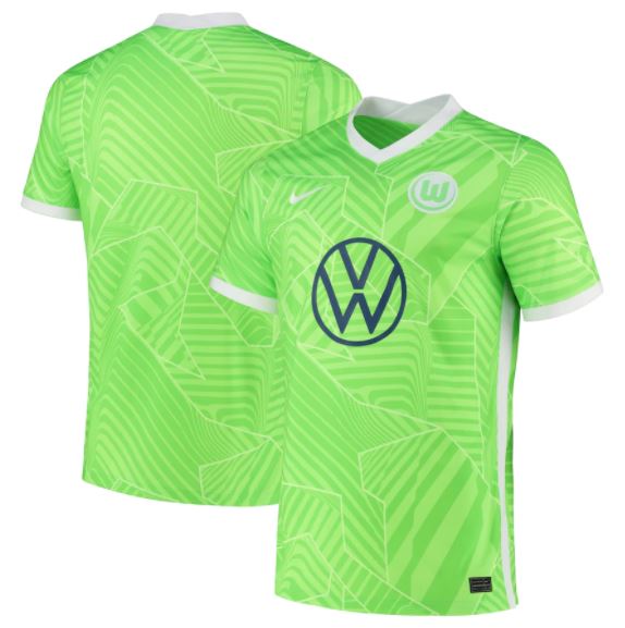 Maillot VfL Wolfsburg Domicile 2021/22 - Cliquez sur l'image pour la fermer