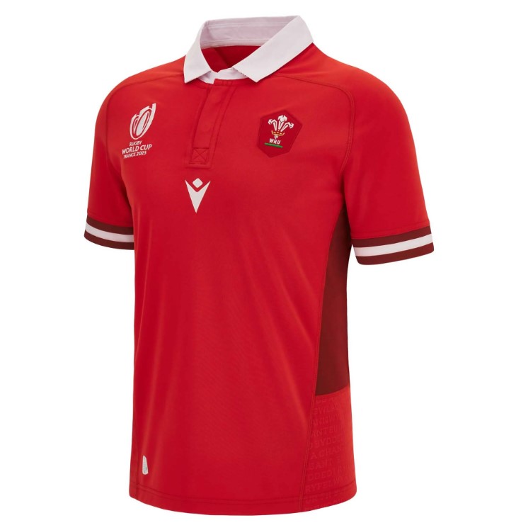 Maillot Pays de Galles Domicile Rugby WC23 - Cliquez sur l'image pour la fermer