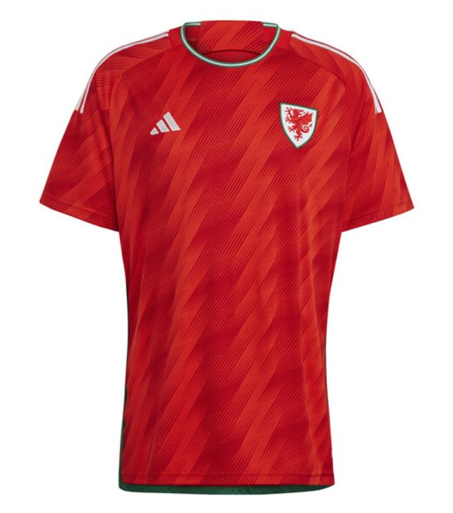 Maillot Pays de Galles Domicile 2022 - Cliquez sur l'image pour la fermer