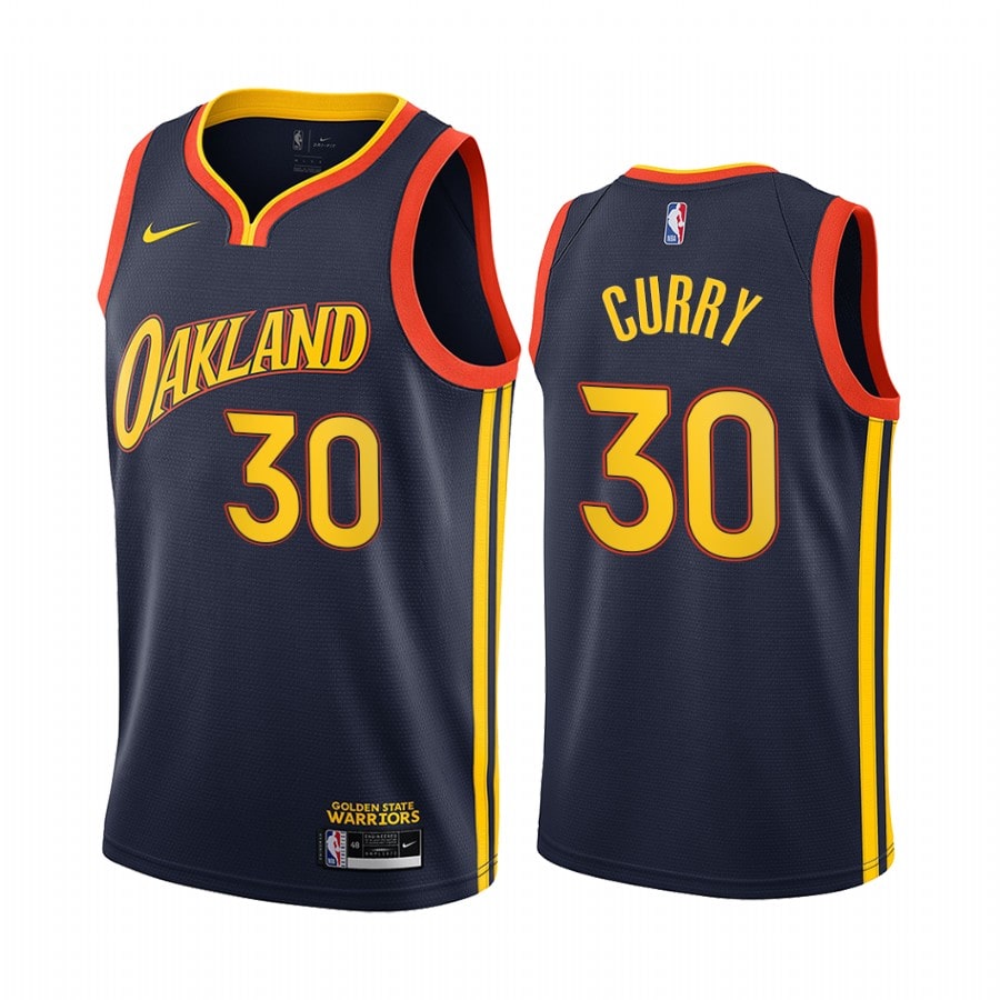 Stephen Curry, Golden State Warriors 2020/21 - City Edition - Cliquez sur l'image pour la fermer