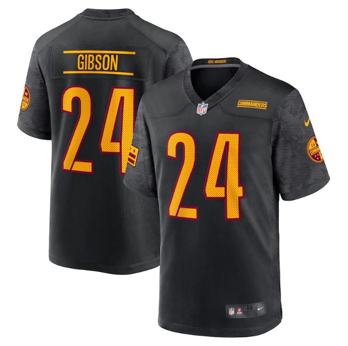 Antonio Gibson, Washington Commanders - Black - Cliquez sur l'image pour la fermer