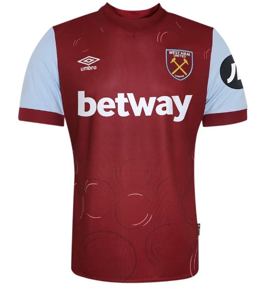 Maillot West Ham United Domicile 2023/24 - Cliquez sur l'image pour la fermer