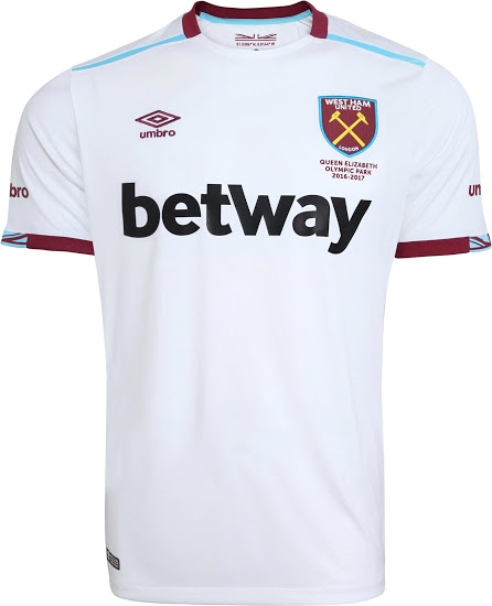West Ham Exterieur 2016/2017 - Cliquez sur l'image pour la fermer