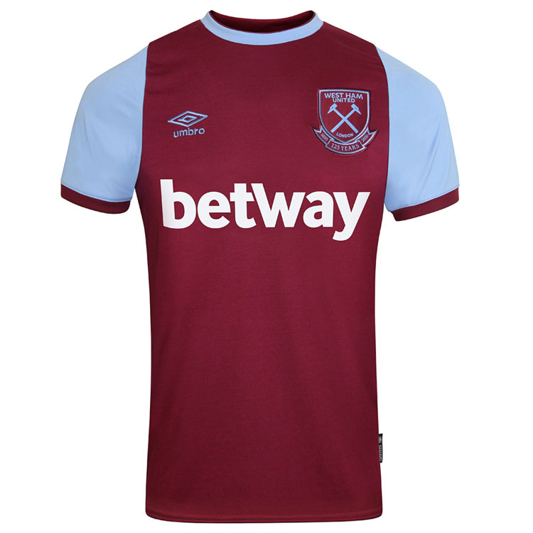 Maillot West Ham United Domicile 2020/21 - Cliquez sur l'image pour la fermer