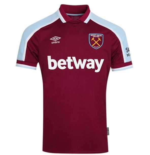 Maillot West Ham United Domicile 2021/22 - Cliquez sur l'image pour la fermer