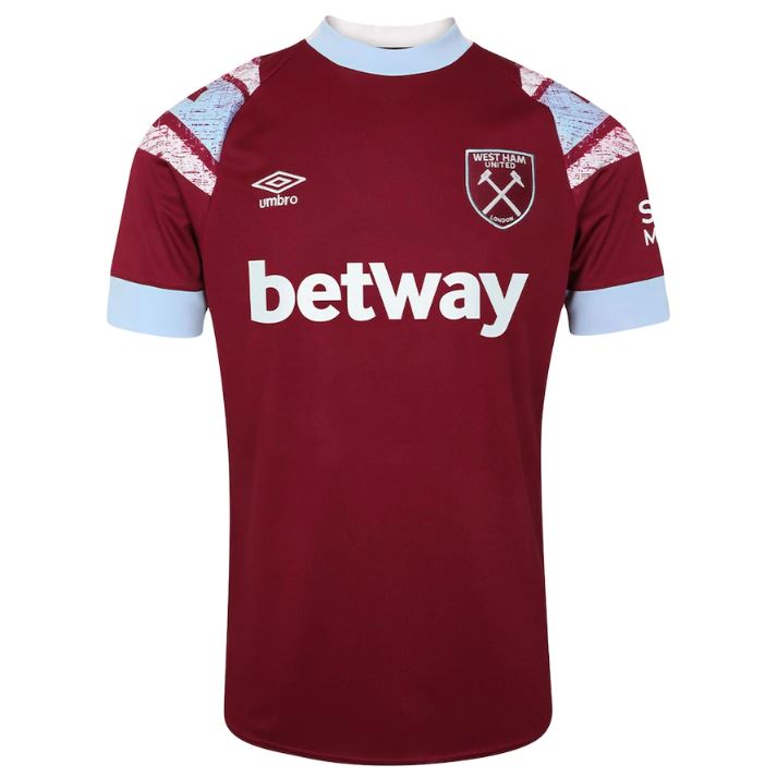 Maillot West Ham United Domicile 2022/23 - Cliquez sur l'image pour la fermer