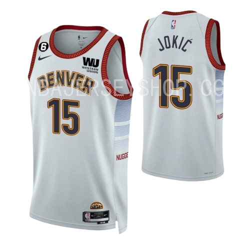 Nikola Jokic, Denver Nuggets 2022/23 - City Edition - Cliquez sur l'image pour la fermer