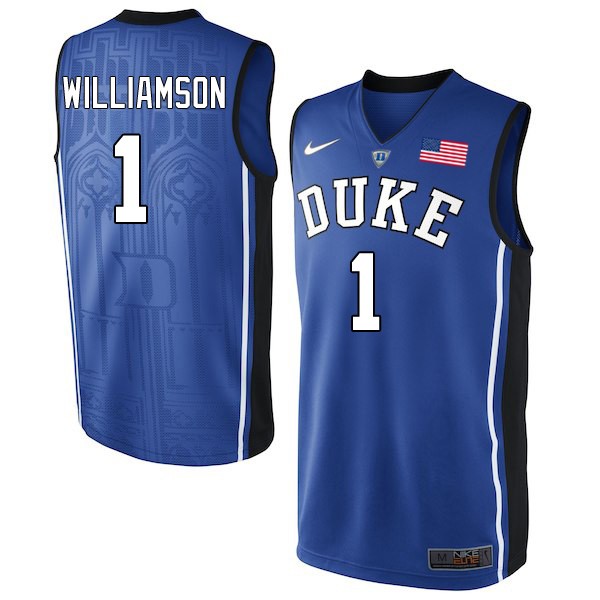 Zion Williamson, Duke Blue Devils [Blue] - Cliquez sur l'image pour la fermer