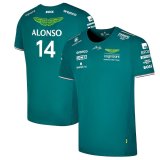 T-Shirt Équipe Aston Martin Aramco Cognizant F1 2023 - Fernando