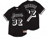 Magic Johnson, Los Angeles Lakers - Mitchell & Ness Black & Whit